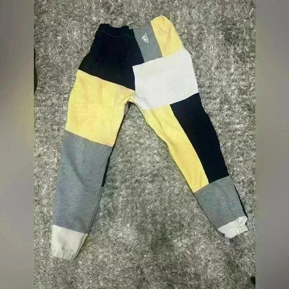 Pitt Panthers Upcycled Patchwork Sweatpants | SEE DESCRIPTION | Size Medium - Picture 2 of 7